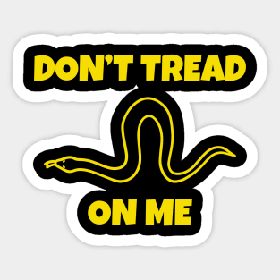 Dont Tread on Me - Line Snake Sticker